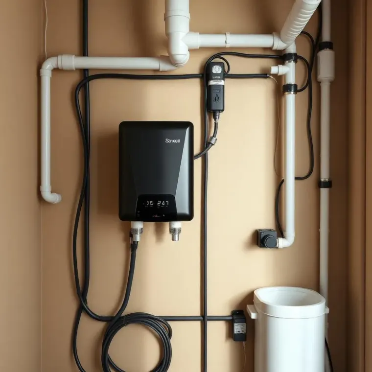 Pressurizador inversor compacto instalado em apartamento em Curitiba — bairro Cabral, feita pela Astral Gás